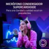 Razer Seiren V3 Chroma Microfone de Condensador para Streaming USB Iluminação Reativa