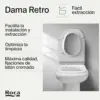 Roca Tampa Wc antibacteriana Supralit Retro