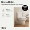 Roca Tampa Wc antibacteriana Supralit Retro
