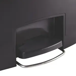 Rubbermaid Contentor de Lixo 90 Litros Resina Preto