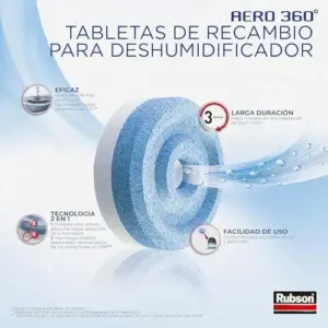 Rubson Recarga Desumidificador Aero 450g