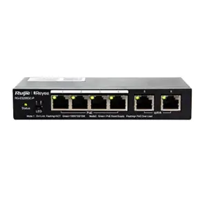 Ruijie Networks RG-ES206GC-P Switch Managed Gigabit 5 Portas