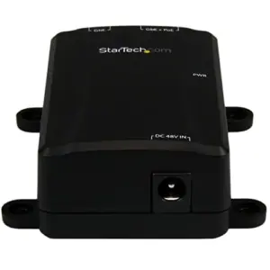 Startech POEINJ1GW Adaptador PoE Gigabit Ethernet 1000 Mbit/s