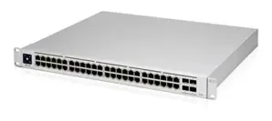 Ubiquiti USW-Pro-48-POE Switch de Rede 10 Gbit/s 48 Portas Cinza