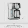 Sage Precision Bewer Thermal Inox 1.7L Personalizável