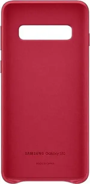 Samsung EF-VG973LREGWW Vermelho Leather Cover