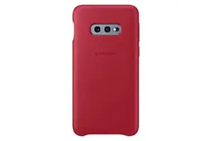 Samsung Galaxy S10e Vermelho Leather Cover