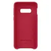 Samsung Galaxy S10e Vermelho Leather Cover