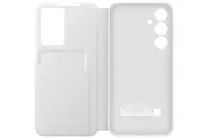 Samsung Galaxy S24 FE White Flip Wallet Smart View