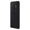 Samsung Galaxy S9+ Alcântara Preto Silicone