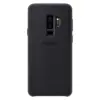 Samsung Galaxy S9+ Alcântara Preto Silicone