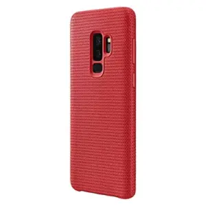 Samsung Galaxy S9+ Red Silicone com Microfibra