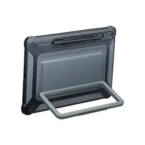 Samsung Galaxy Tab S9 Protectora de Capa com Suporte Preto
