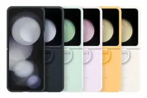 Samsung Galaxy Z Flip5 azul silicone