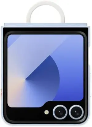 Samsung Galaxy Z Flip6 Capas Silicone com Anel Transparente