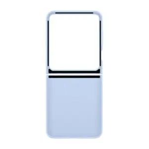 Samsung Galaxy Z Flip6 Silicone com Anel Azul