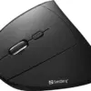 Sandberg 630-14 Rato ergonômico com fio 2400 DPI USB Preto