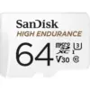 SanDisk SDSQQNR-064G-GN6IA 64GB Micro SDXC High Endurance U3 V30 Class10 UHS-I