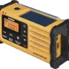 Sangean MMR-88 Rádio portátil com bateria recarregável solar e lanterna LED