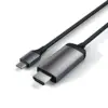 Satechi Aluminum Type-C para HDMI 4K 60Hz 1.8m