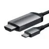Satechi Aluminum Type-C para HDMI 4K 60Hz 1.8m