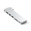 Satechi Hub USB-C Pro Slim 6K 60Hz 100W Silver
