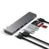 Satechi Hub USB-C Pro Slim 6K 60Hz 100W Space Grey
