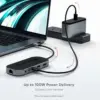 Satechi Hub USB4 Multiport com 2.5G Ethernet 6 portas