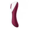 Satisfyer 4003061 Vibrador e Succionador 2 em 1 Silicone Vermelho