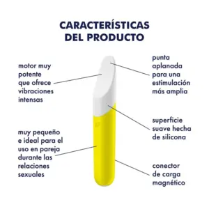 Satisfyer Bala Vibratória Ultra Power Amarela