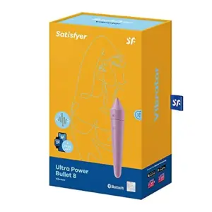 Satisfyer Bala Vibratória Ultra Power Bullet 12 Programas Silicone Impermeável