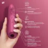 Satisfyer Curvy 1 Vibração Silicone Rosa