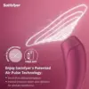 Satisfyer Curvy 1 Vibração Silicone Rosa