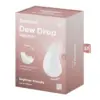 Satisfyer Dew Drop Vibrador Lay-on Potente Silicone Blanco