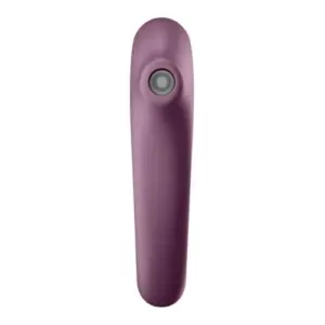 Satisfyer Dual Kiss Estimulador 2 em 1 Silicone Púrpura