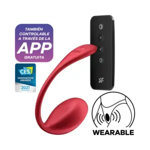 Satisfyer Estimulador de Pétala Lisa G-Point Vermelho