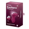Satisfyer Exciterrr Vibrador Lay-on 10 Modos Silicone Rosa