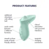Satisfyer Exciterrr Vibrador Lay-on Clitoris Mint