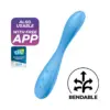 Satisfyer G-spot Flex 4+ Vibrador Azul