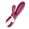 Satisfyer Hot Bunny Vibrador Punto G Recarregável Silicone