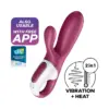 Satisfyer Hot Bunny Vibrador Punto G Recarregável Silicone