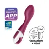 Satisfyer Hot Spot Vibrador Punto G Recarregável Silicone Preto