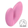 Satisfyer Love Riot Vibrador de Dedo Rosa Silicone Recarregável