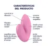 Satisfyer Love Riot Vibrador de Dedo Rosa Silicone Recarregável