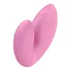 Satisfyer Love Riot Vibrador de Dedo Rosa Silicone Recarregável