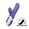 Satisfyer Magic Bunny Vibrador dupla potência silicone impermeável