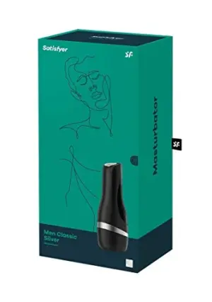 Satisfyer Masturbador Men Classic Cyberskin Estreiteza