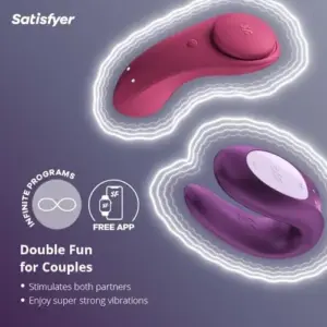 Satisfyer Partner Box 1 Vibradores Silicone Bluetooth Resistentes à Água