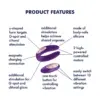 Satisfyer Partner Vibrador Plus Rosa Intenso