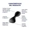 Satisfyer Trendsetter Plugue Vibratório Silicone Preto